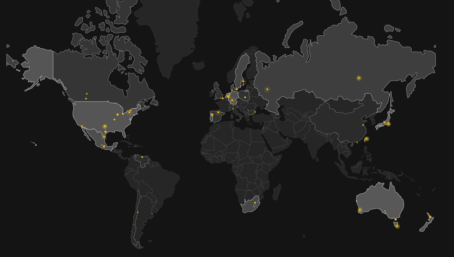Illustrasjon av kartet som viser hvor filer blir lastet ned.